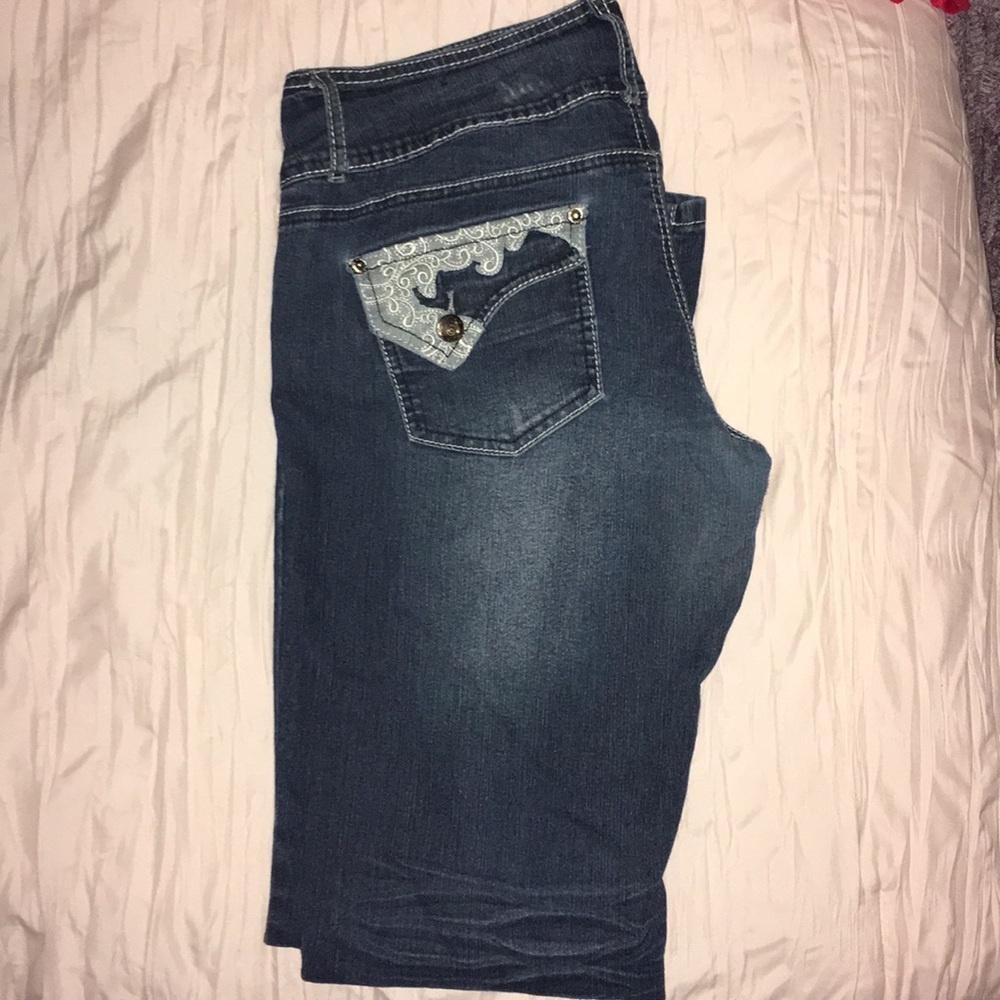 Dark wash jeans